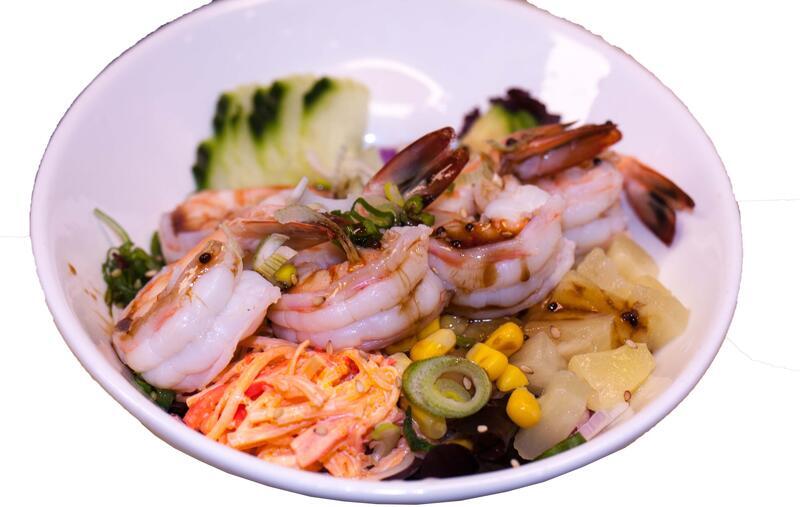 Wasabi Shrimp Poke
